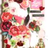 Sparkling Valentine Mini Scrapbook Greeting Card -D3 image Sparkling Valentine Mini Scrapbook Greeting Card -D3 image