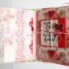 Valentine Mini Scrapbook Album Handmade - D2 image Valentine Mini Scrapbook Album Handmade - D2 image