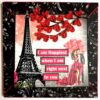 Love and Anniversary Envelope fold Mini scrapbook card - D2 image Love and Anniversary Envelope fold Mini scrapbook card - D2 image