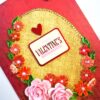 Quilled Flowers Valentines day Greeting Card image Quilled Flowers Valentines day Greeting Card image