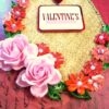 Quilled Flowers Valentines day Greeting Card image Quilled Flowers Valentines day Greeting Card image