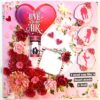 Sparkling Big Large Love Greeting Card Mini Scrapbook image Sparkling Big Large Love Greeting Card Mini Scrapbook image