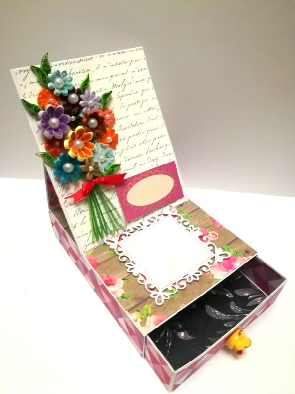 Card With Drawer Gift Greeting Card - D18 image Card With Drawer Gift Greeting Card - D18 image