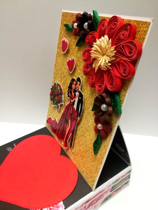 Card With Drawer Gift Greeting Card -D19 image Card With Drawer Gift Greeting Card -D19 image