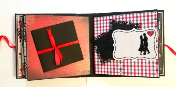 Male Theme Love/Birthday Handmade Scrapbook -D1 image Male Theme Love/Birthday Handmade Scrapbook -D1 image