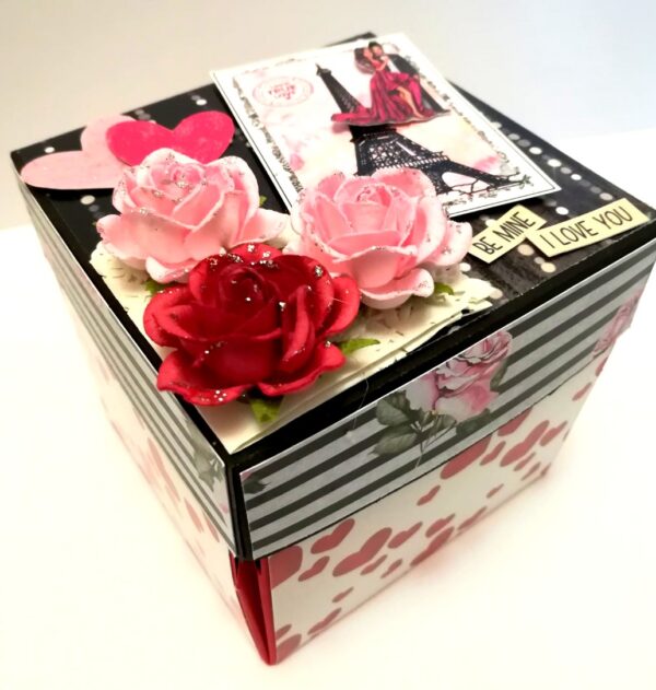 Love Valentine 3 layer Explosion Box image Love Valentine 3 layer Explosion Box image