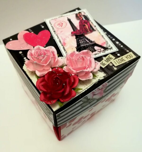 Love Valentine 3 layer Explosion Box image Love Valentine 3 layer Explosion Box image