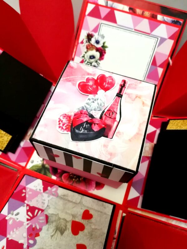 Love Valentine 3 layer Explosion Box image Love Valentine 3 layer Explosion Box image