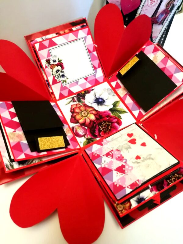 Love Valentine 3 layer Explosion Box image Love Valentine 3 layer Explosion Box image