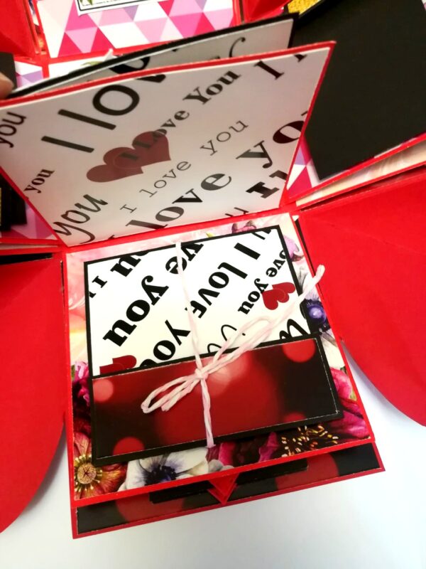 Love Valentine 3 layer Explosion Box image Love Valentine 3 layer Explosion Box image