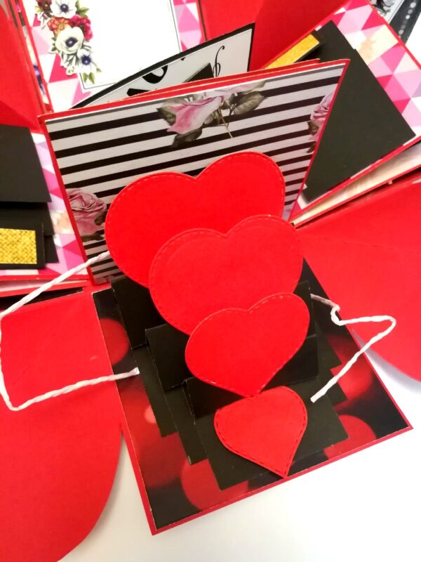 Love Valentine 3 layer Explosion Box image Love Valentine 3 layer Explosion Box image