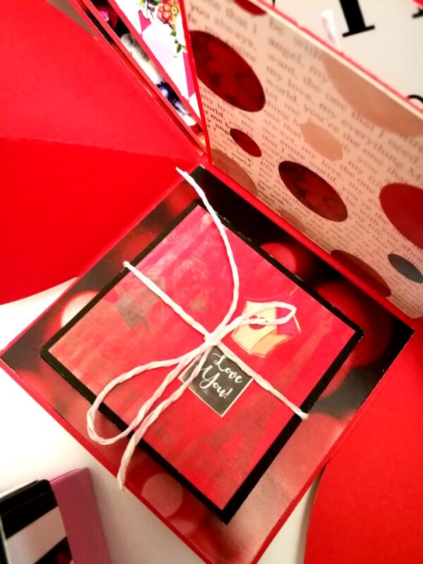 Love Valentine 3 layer Explosion Box image Love Valentine 3 layer Explosion Box image