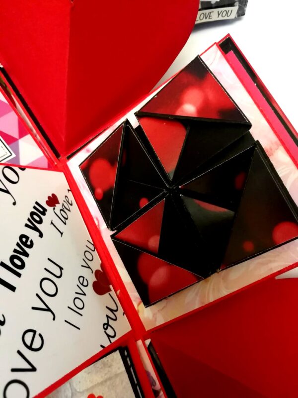 Love Valentine 3 layer Explosion Box image Love Valentine 3 layer Explosion Box image