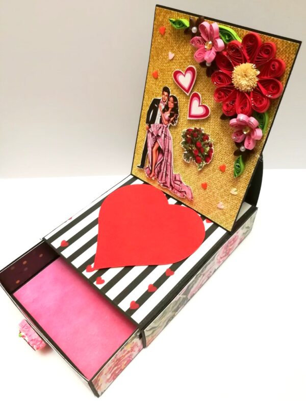 Card With Drawer Gift Greeting Card -D22 image Card With Drawer Gift Greeting Card -D22 image