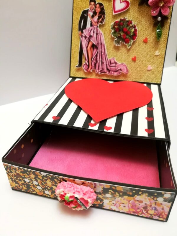 Card With Drawer Gift Greeting Card -D22 image Card With Drawer Gift Greeting Card -D22 image