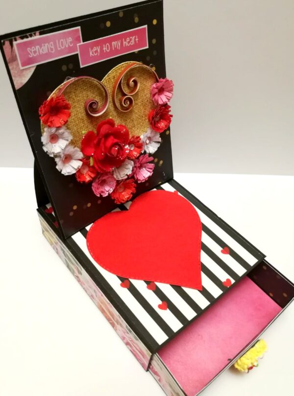 Card With Drawer Gift Greeting Card -D24 image Card With Drawer Gift Greeting Card -D24 image