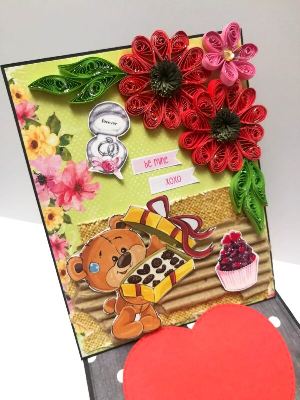 Card With Drawer Gift Greeting Card -D25 image Card With Drawer Gift Greeting Card -D25 image