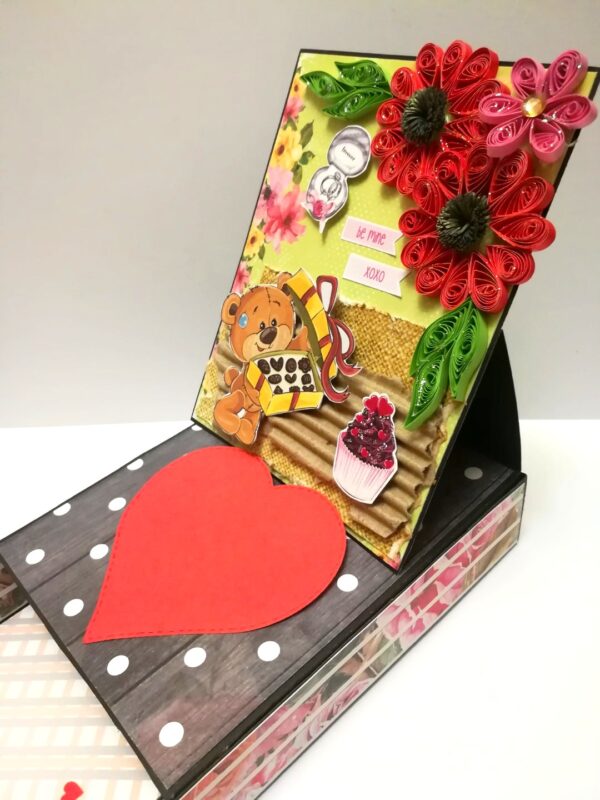 Card With Drawer Gift Greeting Card -D25 image Card With Drawer Gift Greeting Card -D25 image