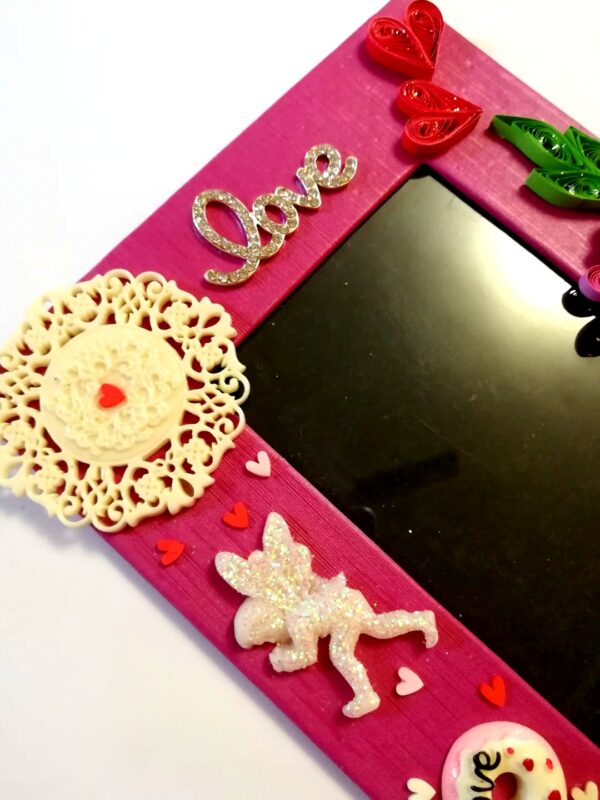 Sparkling Love Quilled Photo Frame -D2 image Sparkling Love Quilled Photo Frame -D2 image
