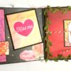 Love & Valentine Handmade Scrapbook -D1 image Love & Valentine Handmade Scrapbook -D1 image