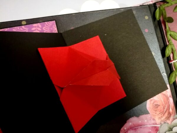 Love & Valentine Handmade Scrapbook -D1 image Love & Valentine Handmade Scrapbook -D1 image