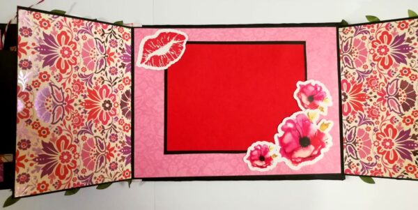 Love & Valentine Handmade Scrapbook -D1 image Love & Valentine Handmade Scrapbook -D1 image