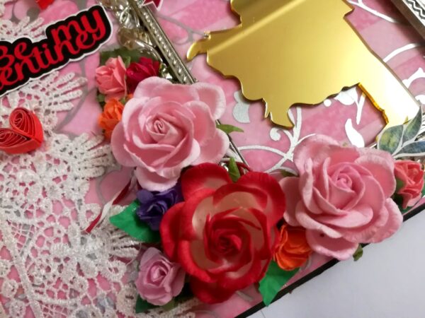 Love & Valentine Handmade Scrapbook -D2 image Love & Valentine Handmade Scrapbook -D2 image