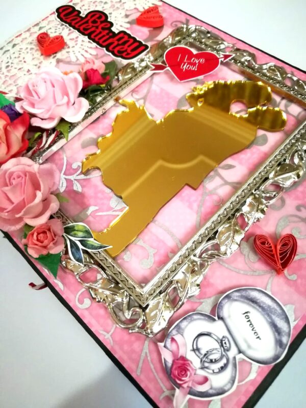 Love & Valentine Handmade Scrapbook -D2 image Love & Valentine Handmade Scrapbook -D2 image