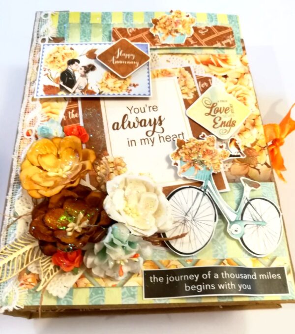 Handmade Anniversary Classic Album - ANNSC1 image Handmade Anniversary Classic Album - ANNSC1 image
