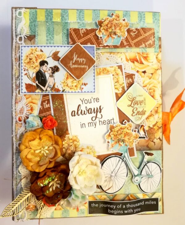 Handmade Anniversary Classic Album - ANNSC1 image Handmade Anniversary Classic Album - ANNSC1 image