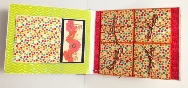 Happy Birthday Handmade Sparkling Scrapbook -D1 image Happy Birthday Handmade Sparkling Scrapbook -D1 image