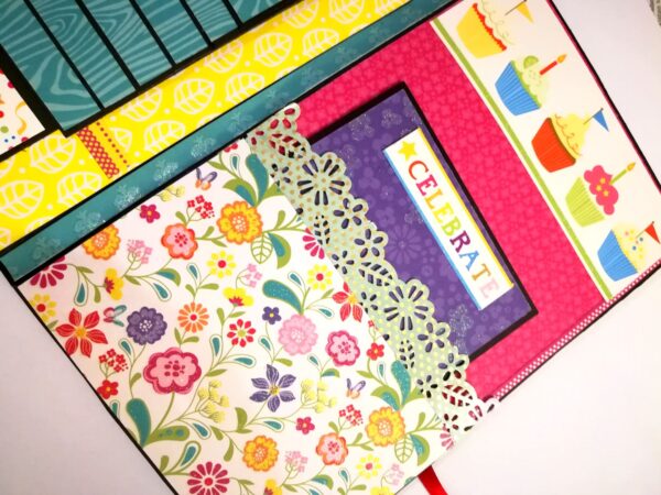 Sparkling Birthday Mini Scrapbook Gift -D3 image Sparkling Birthday Mini Scrapbook Gift -D3 image