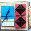 Happy Birthday Handmade Sparkling Scrapbook -D2 image Happy Birthday Handmade Sparkling Scrapbook -D2 image