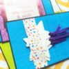 Happy Birthday Handmade Sparkling Scrapbook -D2 image Happy Birthday Handmade Sparkling Scrapbook -D2 image