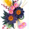 Purple Quilling Fusion Greeting Card image Purple Quilling Fusion Greeting Card image