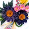 Purple Quilling Fusion Greeting Card image Purple Quilling Fusion Greeting Card image