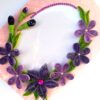 Purple Themed Quilled Photo Frame Greeting Card -PPF2 image Purple Themed Quilled Photo Frame Greeting Card -PPF2 image