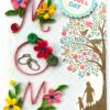Mom Quilled Mothers Day Greeting Card image
