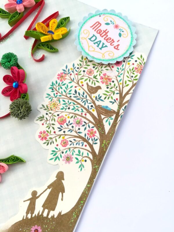 Mom Quilled Mothers Day Greeting Card image