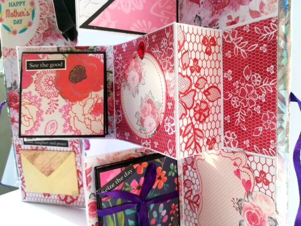 Sparkling Mothers Day Flip Fold Album Card image