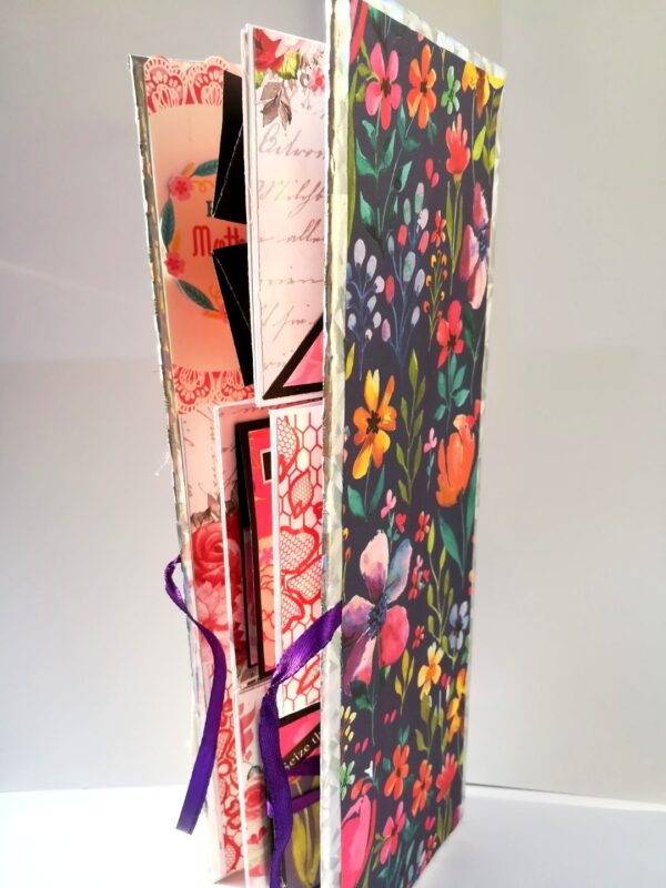 Sparkling Mothers Day Flip Fold Album Card image