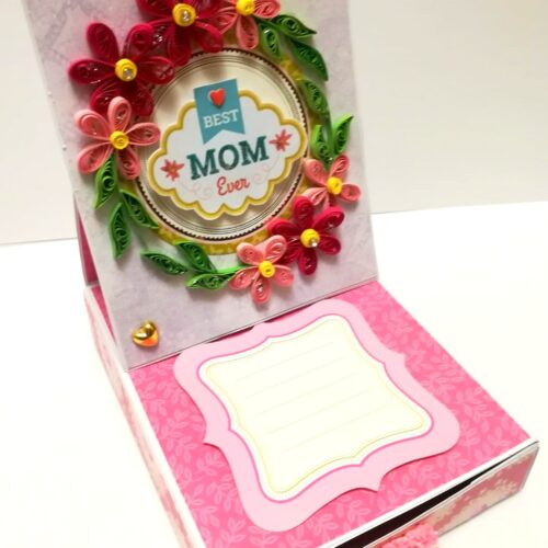 Card With Drawer Gift Greeting Card - Mothers Day image