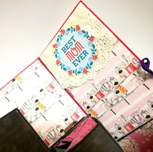 Mothers Day Opening Box fold Mini Album image Mothers Day Opening Box fold Mini Album image