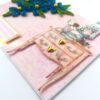 Sparkling Blue Quilled Greeting Card image Sparkling Blue Quilled Greeting Card image