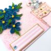 Sparkling Blue Quilled Greeting Card image Sparkling Blue Quilled Greeting Card image