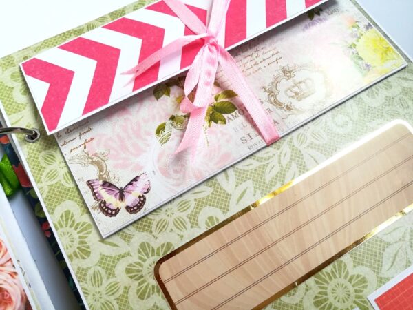 Beautiful Moments Birthday Handmade Scrapbook Gift image Beautiful Moments Birthday Handmade Scrapbook Gift image