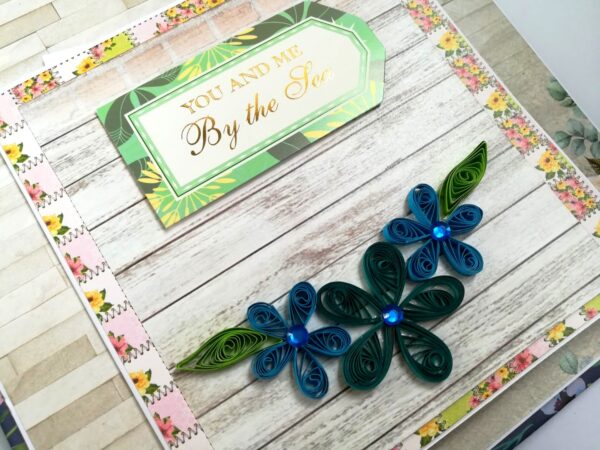 Beautiful Moments Birthday Handmade Scrapbook Gift image Beautiful Moments Birthday Handmade Scrapbook Gift image