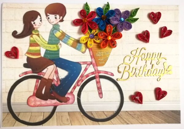 Couple Love Birthday Greeting Card image Couple Love Birthday Greeting Card image