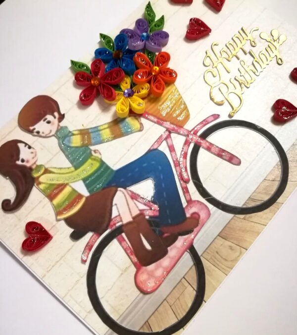 Couple Love Birthday Greeting Card image Couple Love Birthday Greeting Card image