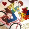 Couple Love Birthday Greeting Card image Couple Love Birthday Greeting Card image